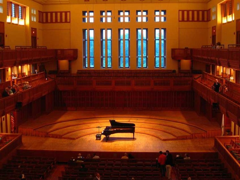 A shot of the theater.