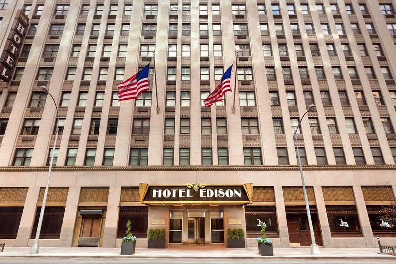 The Hotel Edison in New York City