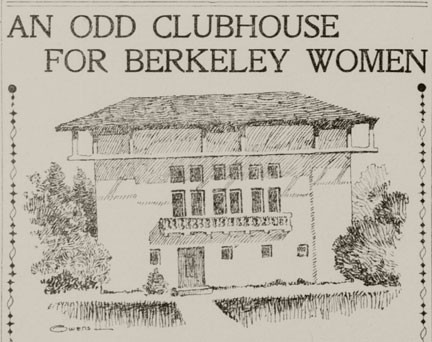 An advertisement for the Town and Gown Club