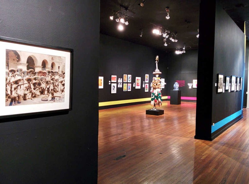 The Mexic-Arte displays many exhibits both temporary and permanent, contemporary and historical. Image obtained from moderntejana.com. 