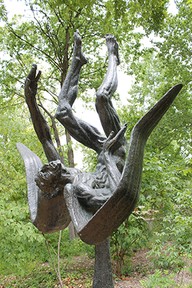 "Icarus," created by Umlauf in 1965.