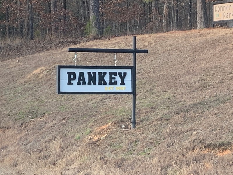 Located next to the entrance of Conner Park, this marker identifies the African American community founded by Josephine Pankey