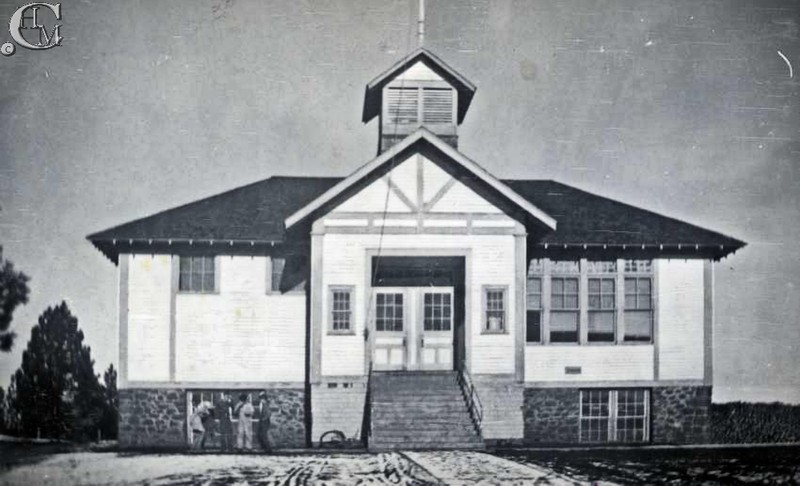 The schoolhouse about 1928