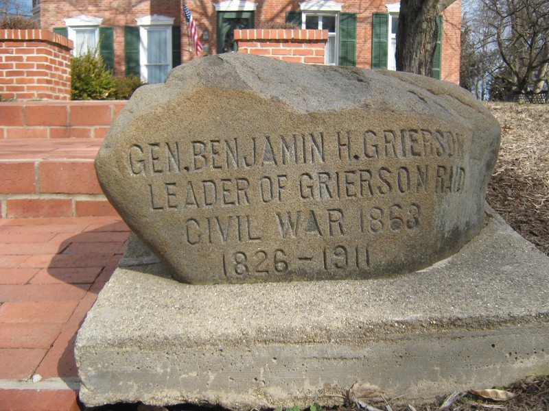 Stone Monument of Grierson Home.