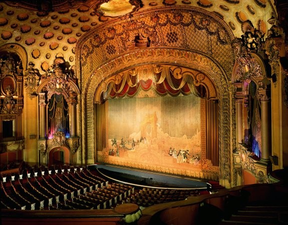 A shot of the Theatre's interior and stage. 