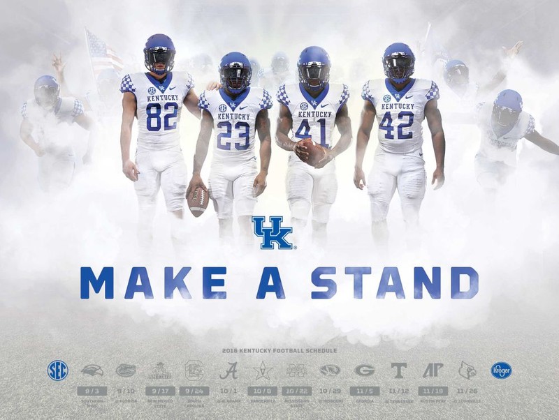 This poster for the 2016 UK football schedule commemorates the four players.