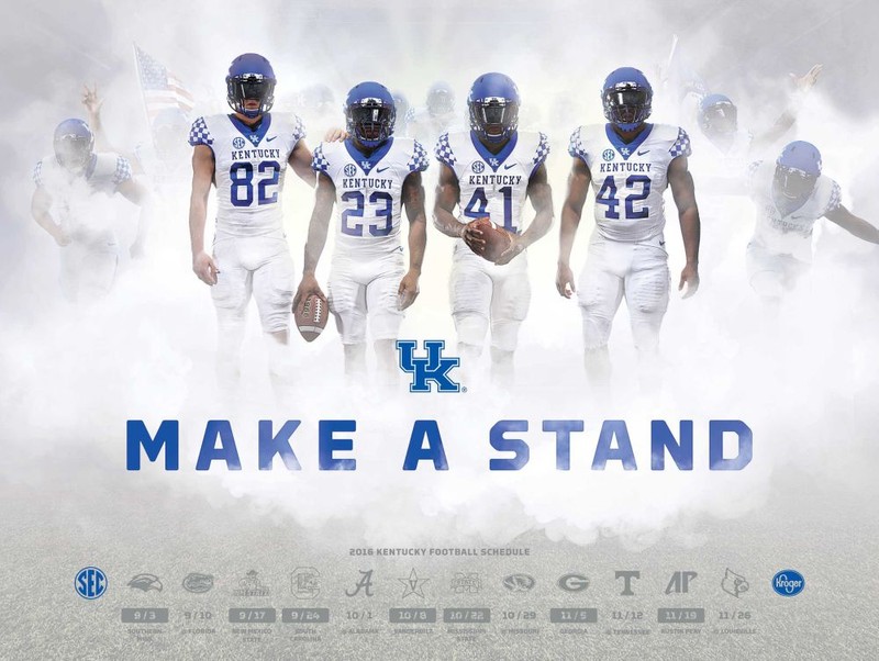 This poster for the 2016 UK football schedule commemorates the four players. 