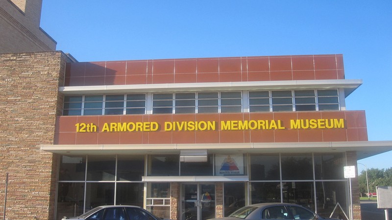 The 12th Armored Division Memorial Museum opened in 2001.