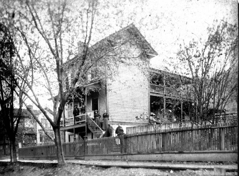 The house ca. 1900.