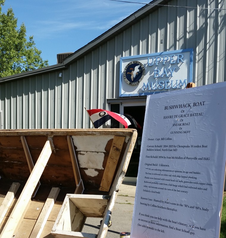Museum, with a display for Season Opening