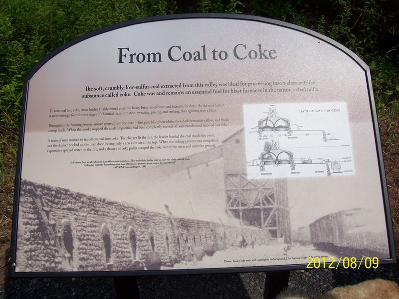 first sign about the coke ovens made by FOB