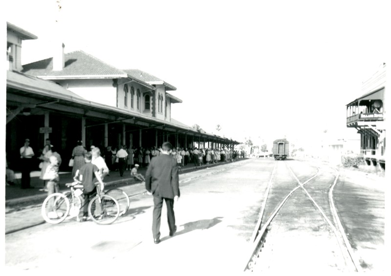 Atlantic Coast Line Depot, St. Petersburg, Florida, June 1963. 