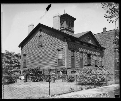 As it appeared in 1934: Source: http://www.encyclopedia.chicagohistory.org/pages/3008.html 