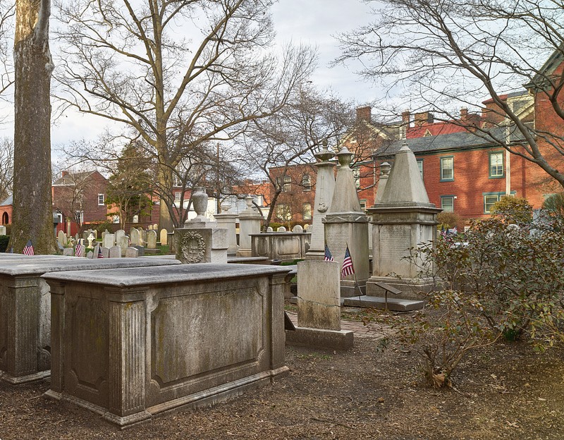 Cemetery at St. James Episcopal Church.