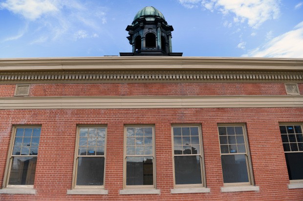 View of copper cupola