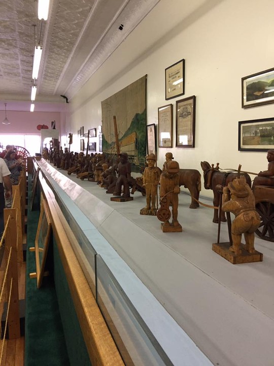 John Henry wood carvings