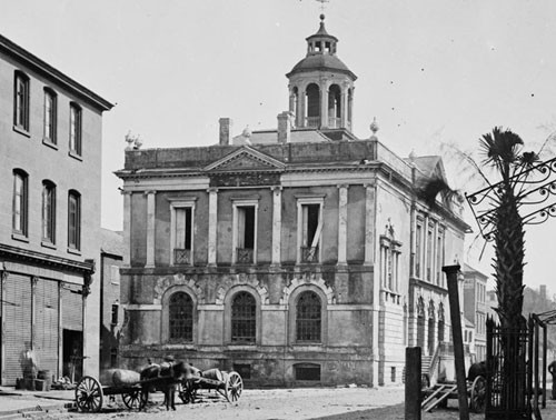 Early Photo of the Old Exchange