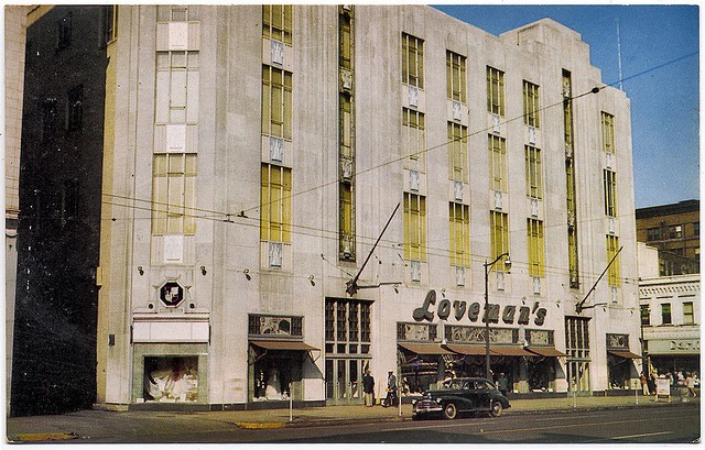 Loveman’s department store was an iconic Birmingham institution prior to changing consumer tastes that led to suburban shopping centers eclipsing downtown department stores in the 1970s. 