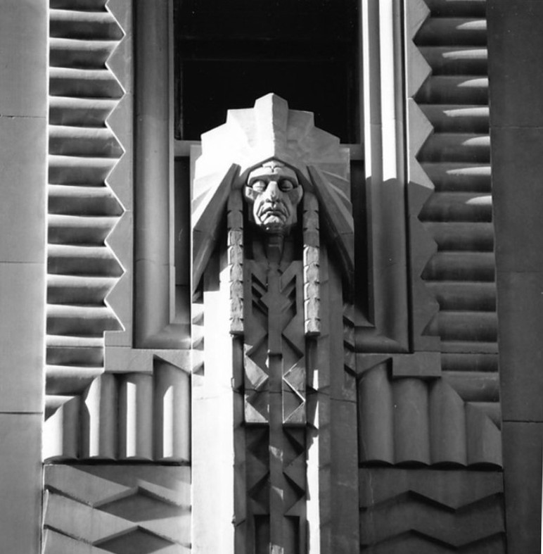 Head, Building, Sculpture, Architecture