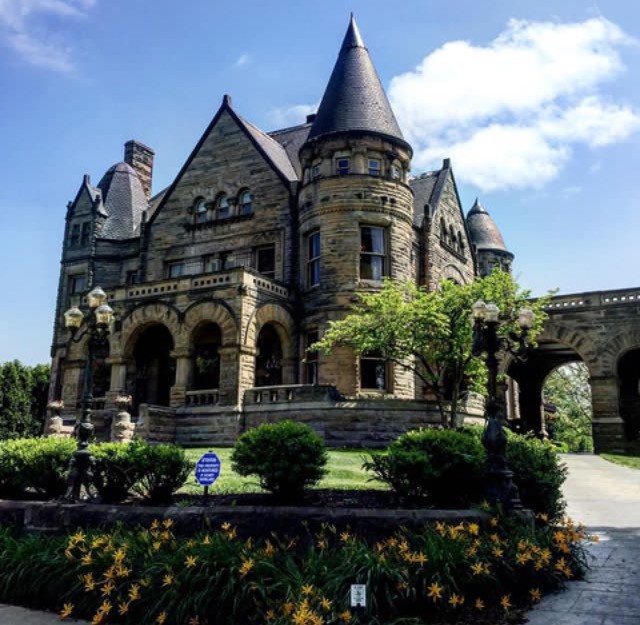 The Frank H Buhl Mansion in Sharon PA