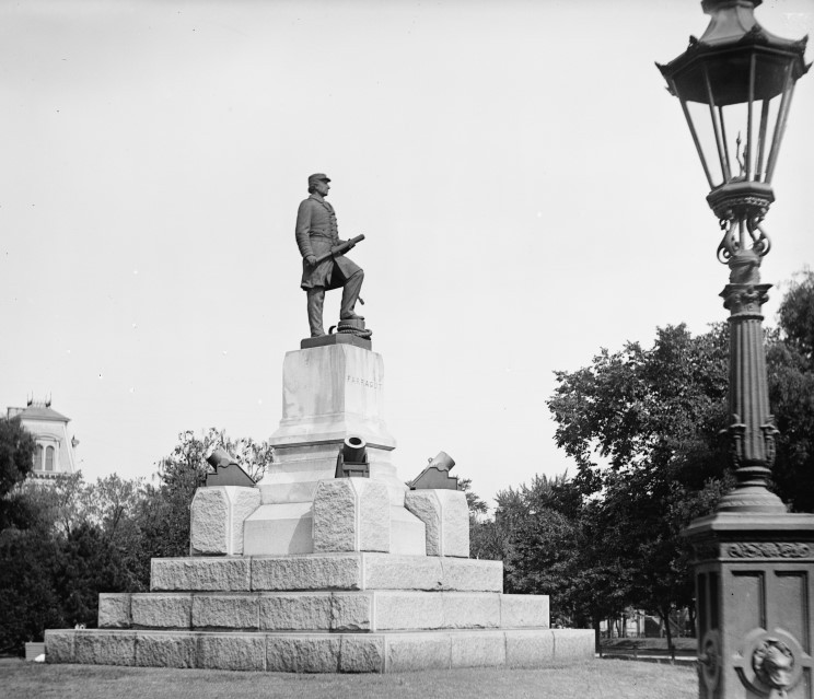 Farragut Square in 1881