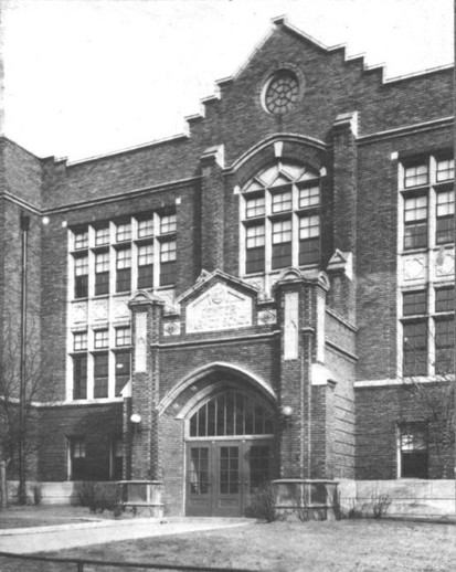 Photograph from the Warwood High Warrior, taken in 1947, courtesy of the Ohio County Public Library