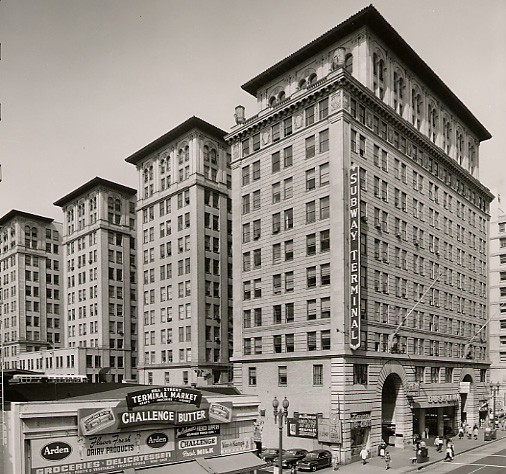 A historic shot of the Old Subway Terminal.