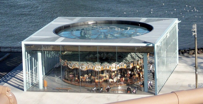 Arial View of Carousel 