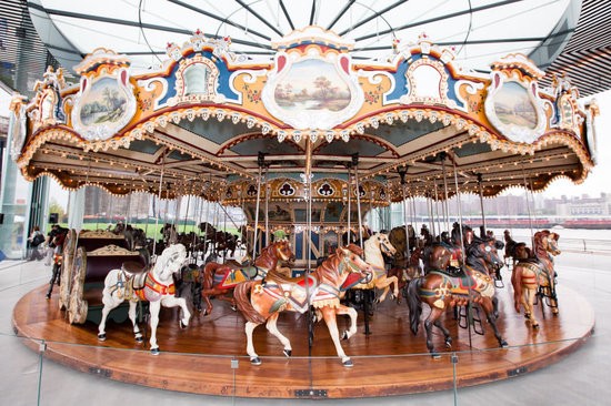 Closeup of Carousel 