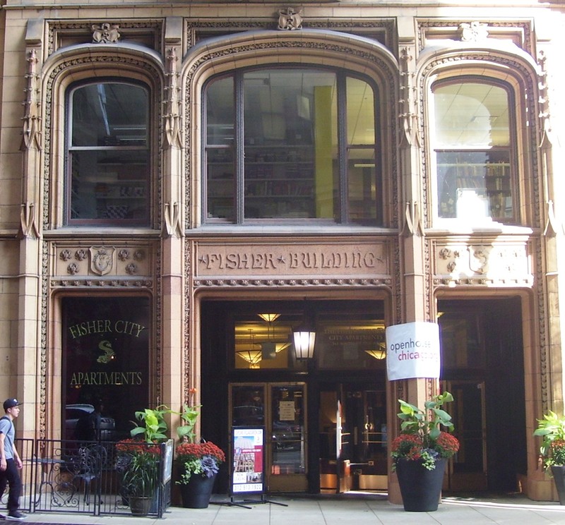 The Fisher Building was completed in 1896.