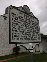 Old Stone House Marker 