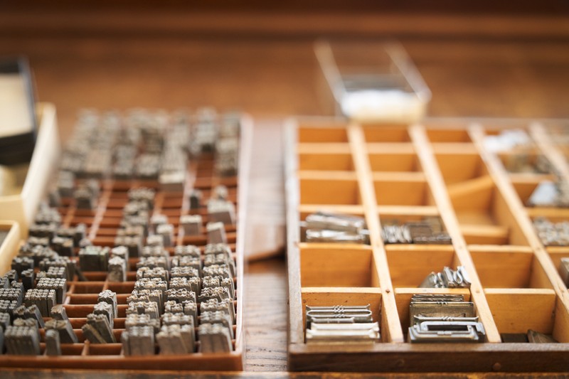 Typesetting Printing The Printery Book Arts Lab at Central Print - Clio