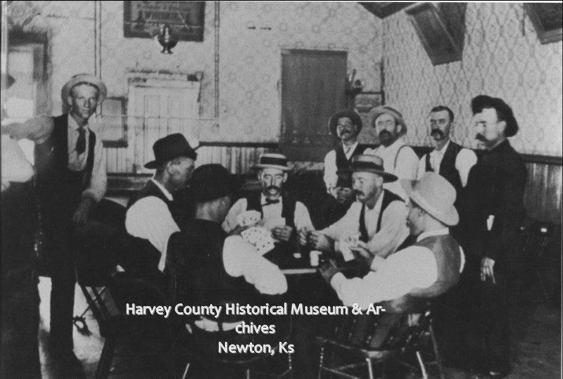 Interior of a unidentified saloon.