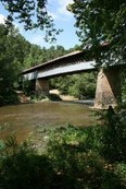 The Swann Covered Bridge is the longest still standing covered bridge in Alabama.