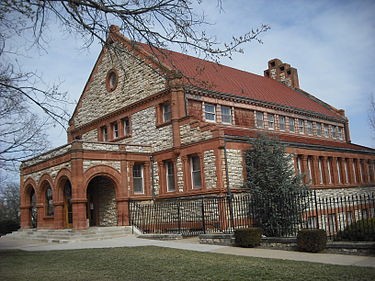 Spooner Hall was built in 1894 and was the university's first library.