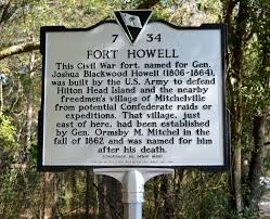This is the historical marker telling about the fort.