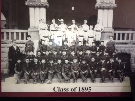 The very first class in 1895.