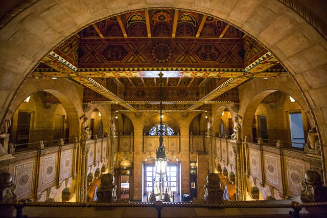 A shot of the interior from the lobby area.