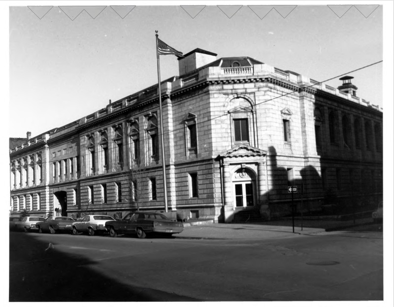 The Edward T. Gignoux Courthouse as recorded by the NPS in 1974, Photograph by Mary-Eliza Wengren in 1973, Filed with the GSA