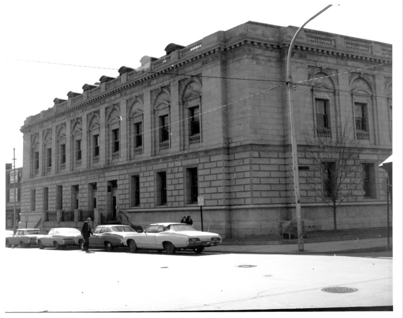 The Edward T. Gignoux Courthouse as recorded by the NPS in 1974, Photograph by Mary-Eliza Wengren in 1973, Filed with the GSA