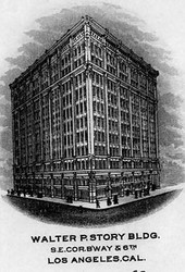 An old drawing of the building.