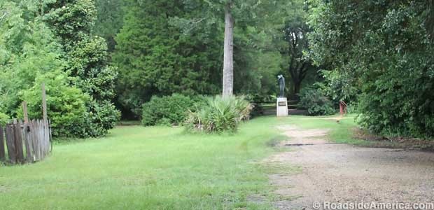 Uncle Jack Statue secluded at LSU Rural Life Museum