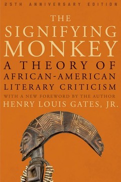 The cover of one of Gates' most notable literary works, "The Signifying Monkey"