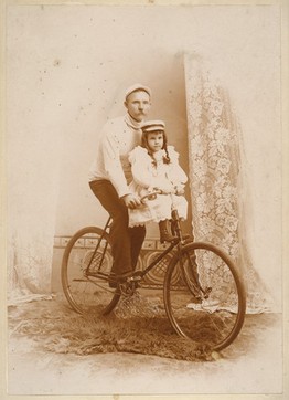 Charles Lais and his daughter