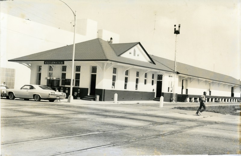Atlantic Coast Line Depot, Clearwater, Florida, circa 1960s. 