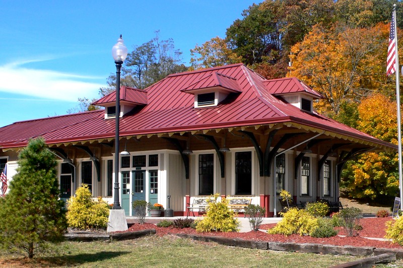 Bramwell Train Depot 