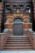 The main entrance of the Werner Building.