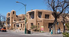 New Mexico Museum of Art as seen today