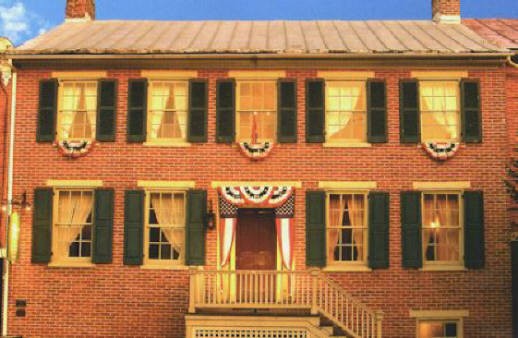 The Shriver House was occupied by Confederate troops during the Battle of Gettysburg. Sharpshooters used the home's attic window as the location from which they shot Union troops. 