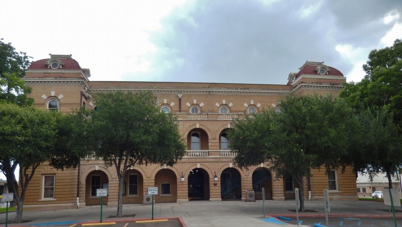 The Webb County Courthouse was built in 1909.